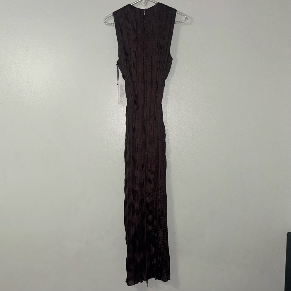 STAUD MIZU DRESS EARTH PLISSE - Picture 4 of 16